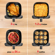 Tefal Easy Fry Mega EY855D10 fritös Single 7,5 l Fristående 2020 W Varmluftsfritös