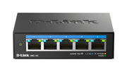 D-Link DMS-105 Ohanterad L2 2.5G Ethernet (100/1000/2500) Svart