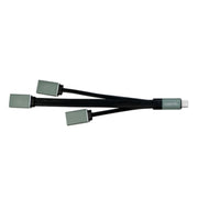 LogiLink UA0315 gränssnittshubbar USB 3.2 Gen 1 (3.1 Gen 1) Type-C 5000 Mbit/s Svart