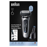 Braun Series 6 62-S7650cc Folierakapparat Trimmer Silver