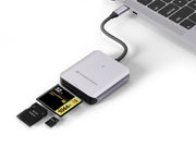 Conceptronic BIAN09G kortläsare USB 3.2 Gen 2 Type-C Grå