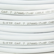 LogiLink CPV0040 nätverkskablar Vit 50 m Cat7 S/FTP (S-STP)