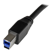 StarTech.com Aktiv USB 3.0 USB-A till USB-B-kabel