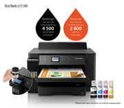 Epson EcoTank L1116 bläckstråleskrivare Färg 4800 x 1200 DPI A3