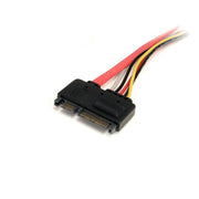 StarTech.com SATA22PEXT SATA-kablar 0,35 m SATA 22-pin SATA 7-pin + 15-pin Röd