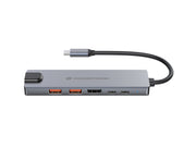 Conceptronic DONN29G dockningsstationer för bärbara datorer Kabel USB 3.2 Gen 2 (3.1