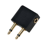 LogiLink CA1089 kabelomvandlare (hane/hona) 2x 3.5mm 1x 3.5mm Svart