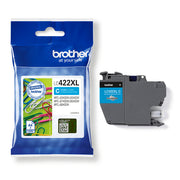 Brother LC422XLC bläckpatroner Original Cyan