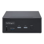 StarTech.com 2-portars KVM-switch för dubbla bildskärmar