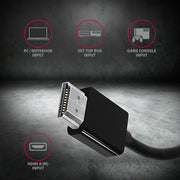Axagon RVH-VGN videokabeladapter 0,15 m HDMI Typ A (standard) VGA (D-Sub) Svart