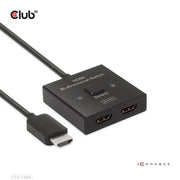 CLUB3D CSV-1384 KVM-switchar Svart