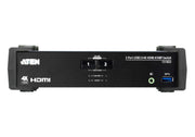 ATEN 2-portars USB 3.0 4K HDMI KVMP Switch med ljudmixerläge