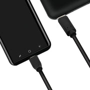 LogiLink CU0196 USB-kablar USB 2.0 0,5 m USB C Micro-USB B 0,48 Gbit/s Svart