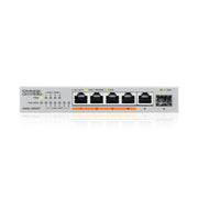 Zyxel XMG-105HP Ohanterad 2.5G Ethernet (100/1000/2500) Strömförsörjning via