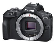 Canon EOS R100 MILC-hus 24,1 MP CMOS 6000 x 4000 pixlar Svart