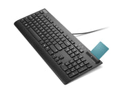 Lenovo Smartcard Wired keyboard II tangentbord Kontor USB tyska Svart