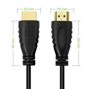 Techly ICOC HDMI2-4-060 HDMI-kabel 6 m HDMI Typ A (standard) Svart