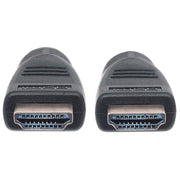 Manhattan 353977 HDMI-kabel 10 m HDMI Typ A (standard) Svart