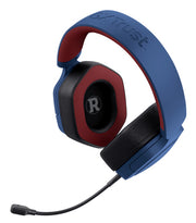 Trust GXT492SM Carus Headset Kabel Huvudband Spela Blå