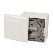 LogiLink NP0124 eluttag 2 x RJ-45 Metallisk