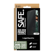 PanzerGlass SAFE. by Privacy Screen Protector iPhone 16 Pro