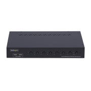 StarTech.com 8-portars DisplayPort KVM-switch med 1U-rackfästessats