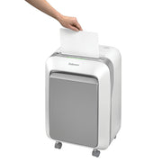 Fellowes LX Series Powershred LX21 dokumentförstörare Mikrostrimling Grå