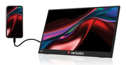 Verbatim Portable 15.6" FHD Monitor LIGHT Bärbara monitor Svart