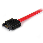 StarTech.com 0.3m SATA-kablar 0,3 m SATA 7-pin Svart