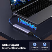Ugreen 60554 dockningsstationer för bärbara datorer Kabel USB 3.2 Gen 1 (3.1 Gen 1)