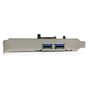 StarTech.com PCI Express (PCIe) SuperSpeed USB 3.0-kortadapter med 2 portar och UASP