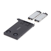 StarTech.com Avtagbart flyttbart ställ med två fack M.2 NVMe SSD till PCIe x8.