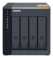 QNAP TL-D400S Hölje för lagringsenheter HDD- / SSD kabinett Svart