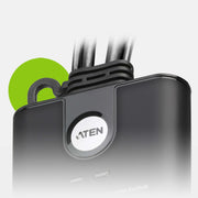 ATEN 2-ports USB FHD HDMI-kabel KVM-switch