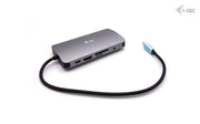 i-tec Metal C31NANODOCKVGAPD dockningsstationer för bärbara datorer Kabel USB 3.2