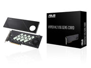 ASUS Hyper M.2 x16 Gen5 Card nätverkskort/adapters Intern
