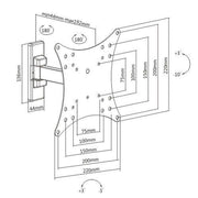 Techly ICA-LCD 2901E tv-fäste