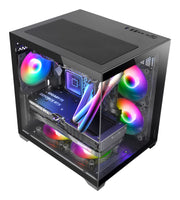 Mars Gaming MC-VIEW2 Mini Tower Svart