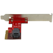 StarTech.com x4 PCI Express till SFF-8643-adapter för PCIe NVMe U.2-SSD