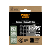 PanzerGlass Hoops Camera Lens Protector Black Samsung Galaxy S25 Ultra Genomskinligt