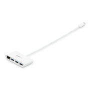StarTech.com USB-C-hubb med 3 portar och Gigabit Ethernet - 1x1G