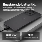 Motorola moto g15 - 128 GB - Grå