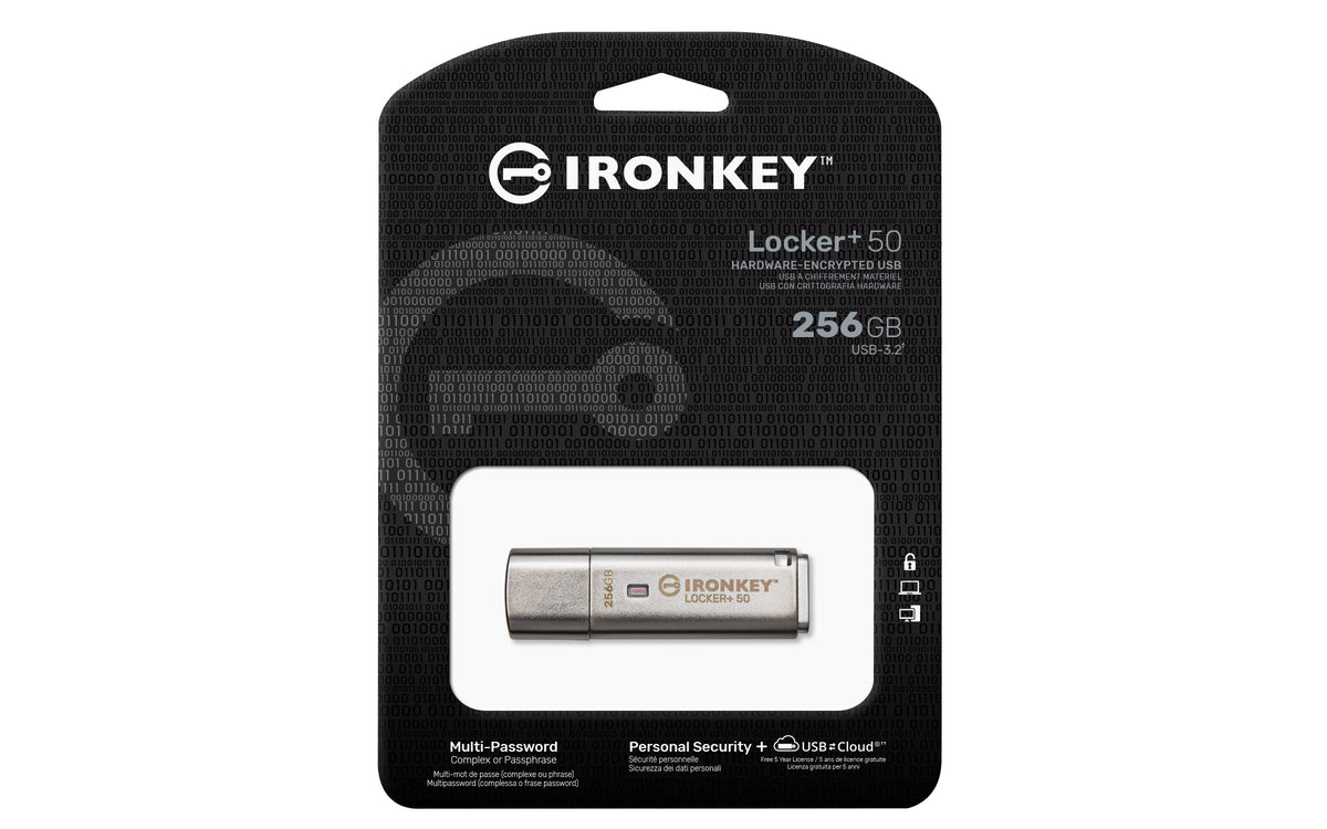 Kingston Technology IronKey Locker+ 50 USB-sticka, bild 3