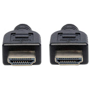 Manhattan 353922 HDMI-kabel 1 m HDMI Typ A (standard) Svart