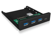 ICY BOX IB-HUB1418-i3 Svart