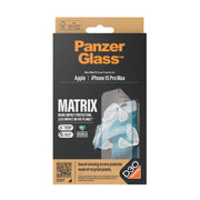 PanzerGlass ECO MATRIX Screen Protector with D3O iPhone 15 Pro Max