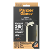 PanzerGlass 3-in-1 Privacy Bundle iPhone 15 Plus Genomskinligt skärmskydd Apple