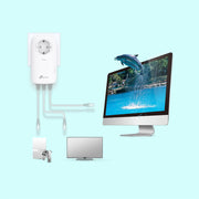 TP-Link TL-PA8033P KIT PowerLine-nätverksadapter 1300 Mbit/s Nätverksansluten