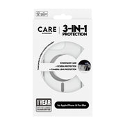 PanzerGlass CARE by 3-in-1 Ceramic Bundle iPhone 16 Pro Max Genomskinligt skärmskydd
