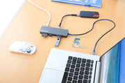 Manhattan 190459 dockningsstationer för bärbara datorer Kabel USB 3.2 Gen 1 (3.1 Gen